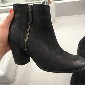 Black booties from Nordstrom